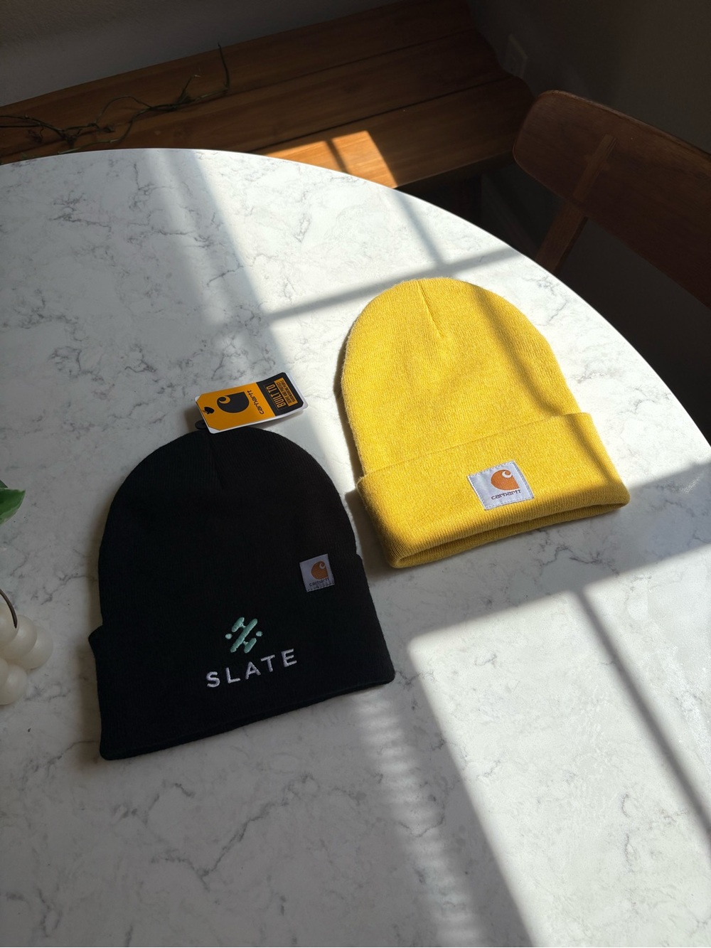 Carhartt  Knit Beanie set of 2 - Yellow and Black